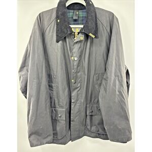 Barbour Bedale Thornproof Vintage A104 Black C48 Jacket Waxed Special Edition‎